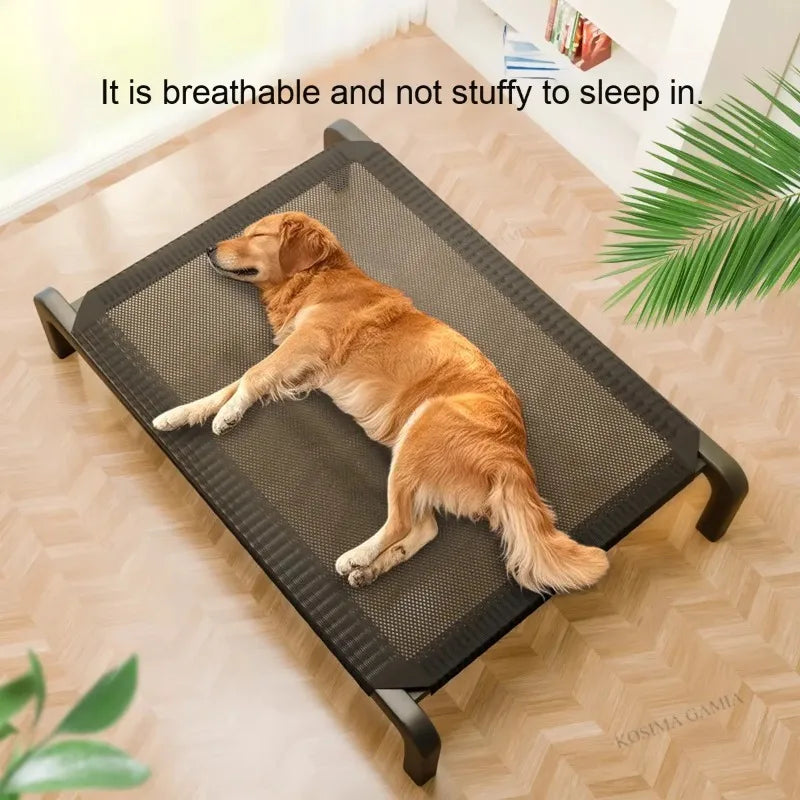 Wuffli Premium Kühlbett – Atmungsaktives Hundebett für heiße Sommertage